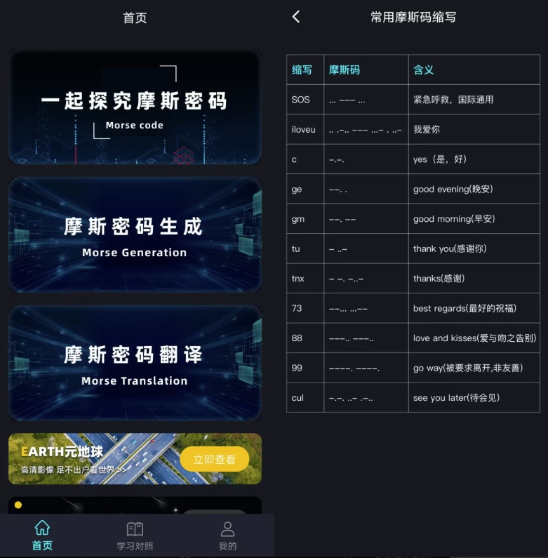 摩斯密码电报