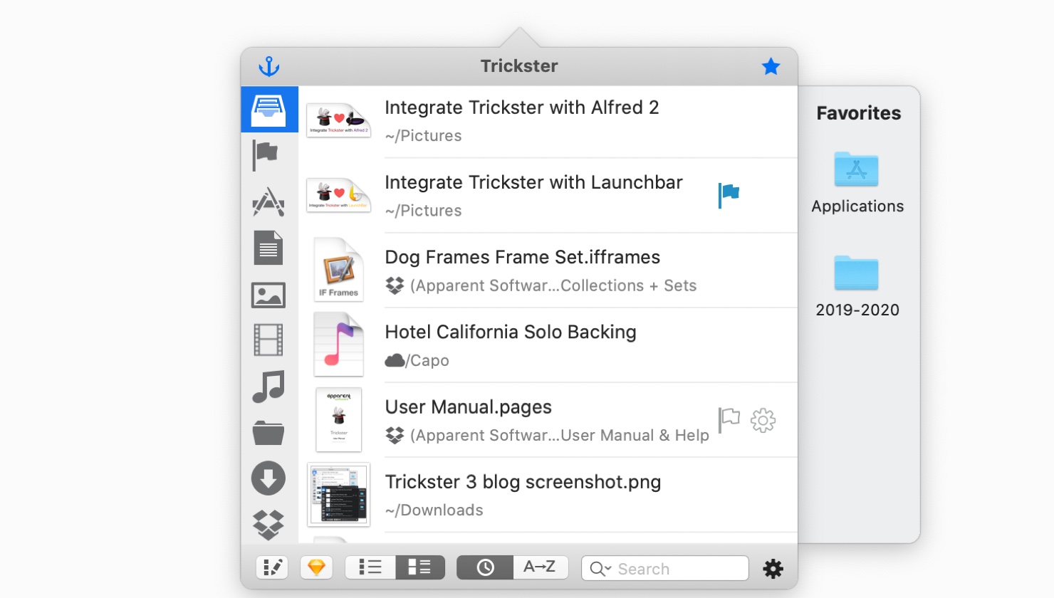 Trickster 快速查找文件工具