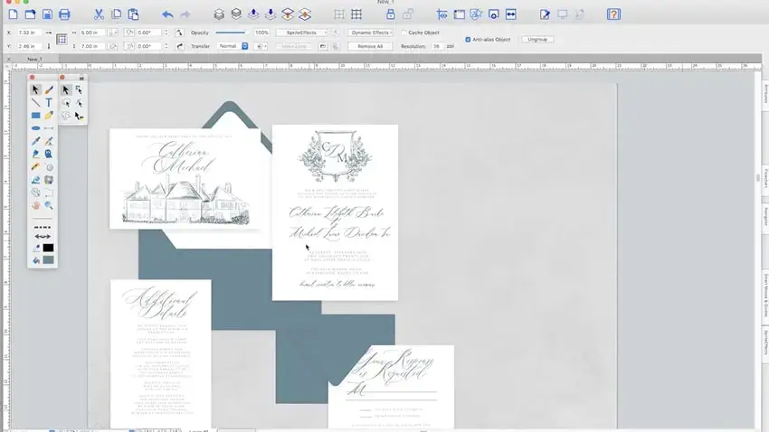 Canvas X Draw For Mac 矢量插图设计绘制