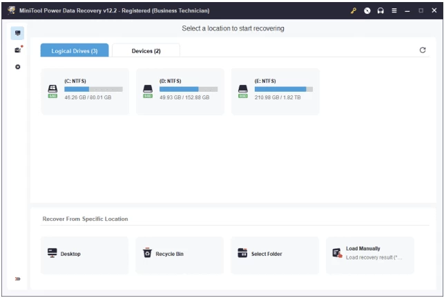 MiniTool Power Data Recovery 数据恢复软件