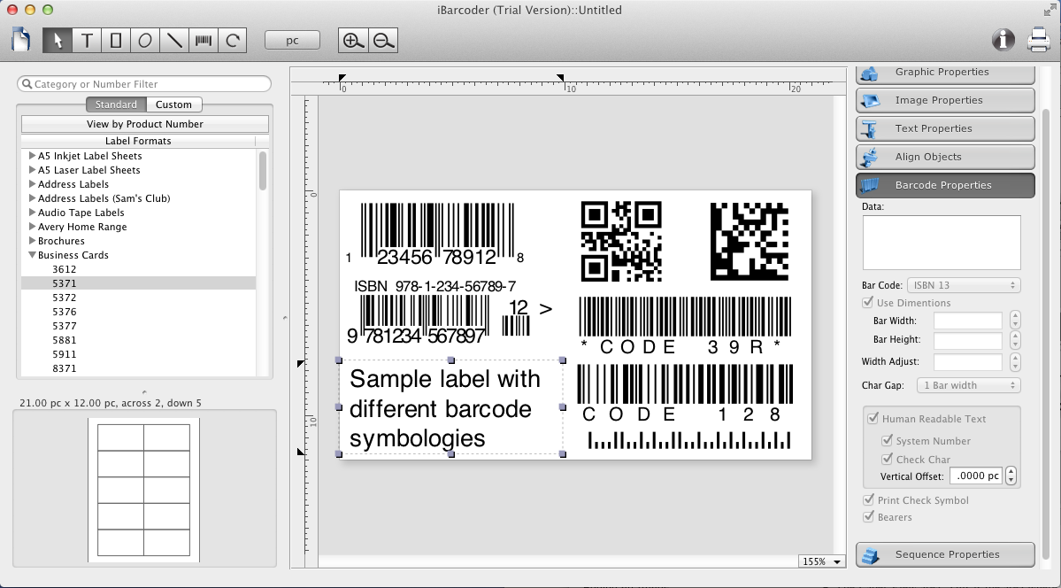 iBarcoder 条形码生成工具 v3.16.11 mac条形码生成器