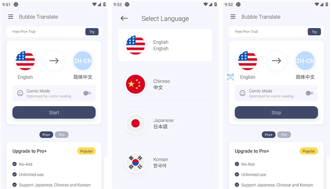 Bubble Translate 气泡翻译