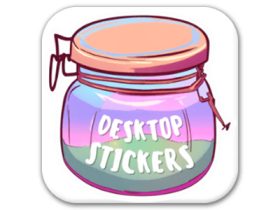 Desktop Stickers for Mac v2.90 Mac桌面装饰贴纸工具