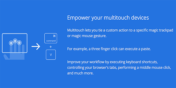 Multitouch for Mac v1.34 多点触控手势增强工具
