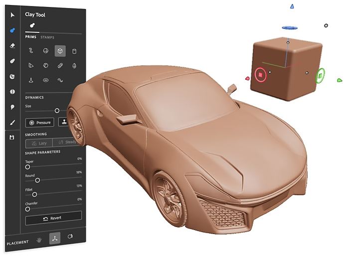 Adobe Substance 3D Modeler 1.22.3 x64 3D雕刻建模软件