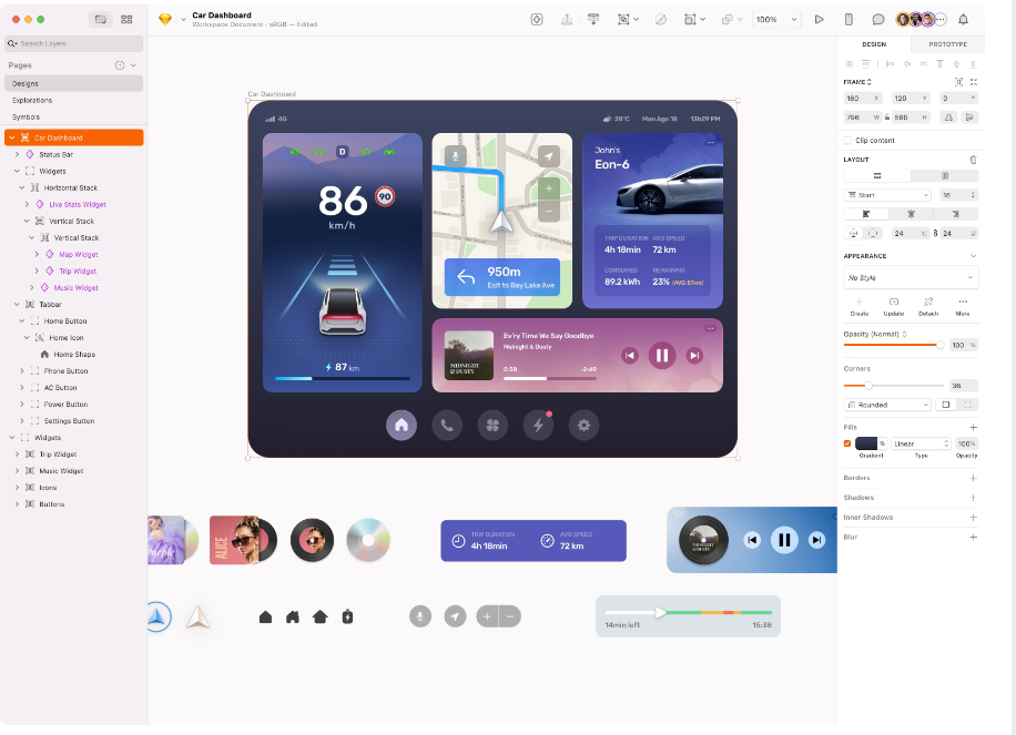 Sketch for Mac v2025.1.4 专业矢量绘图设计软件