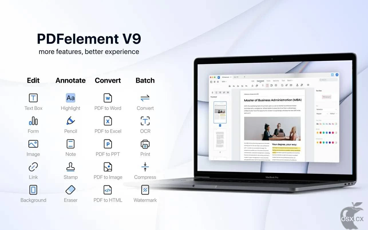 PDFelement Pro 专业的PDF编辑软件