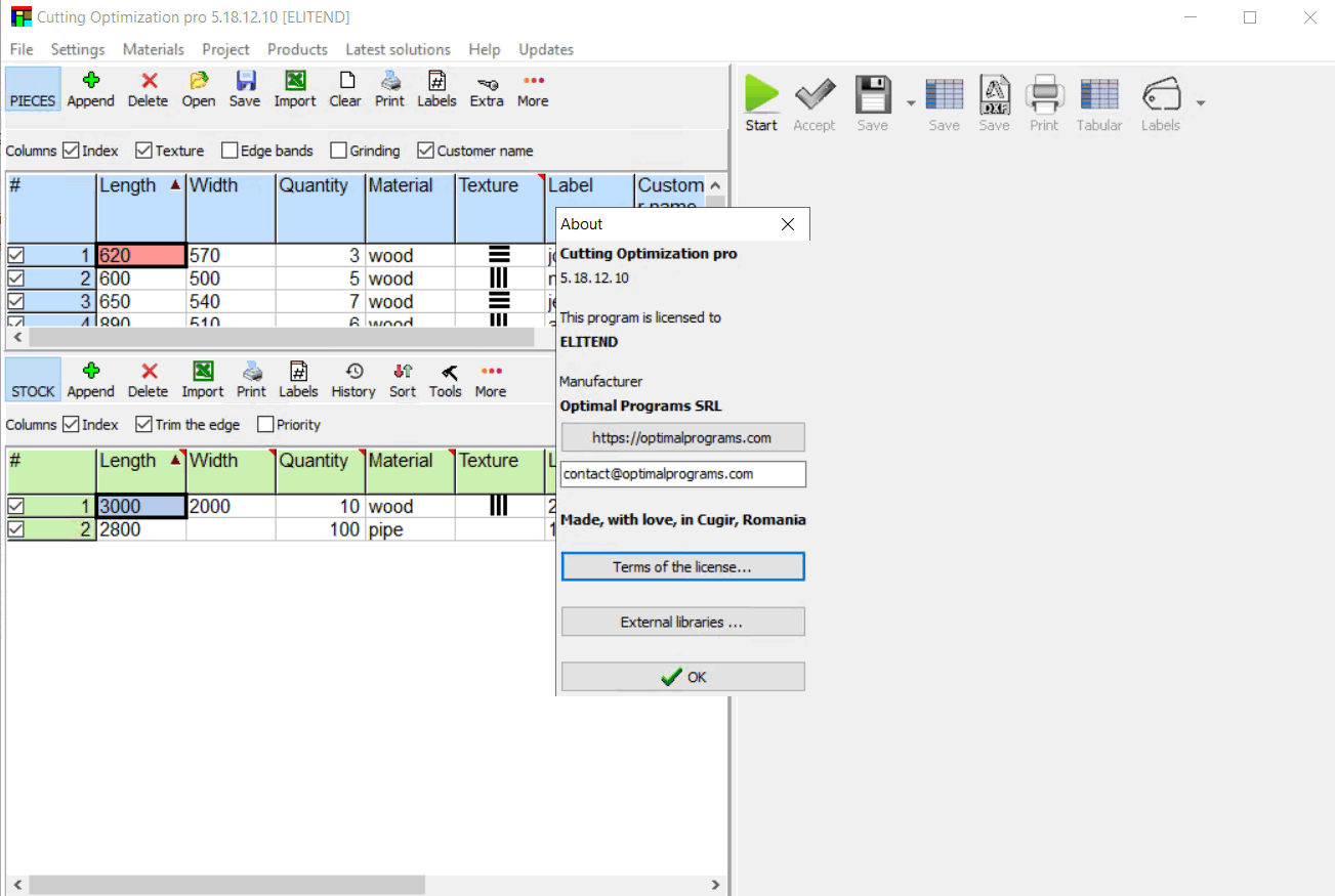 Cutting Optimization Pro 5.18.12.10 专业的切割优化软件多语言版