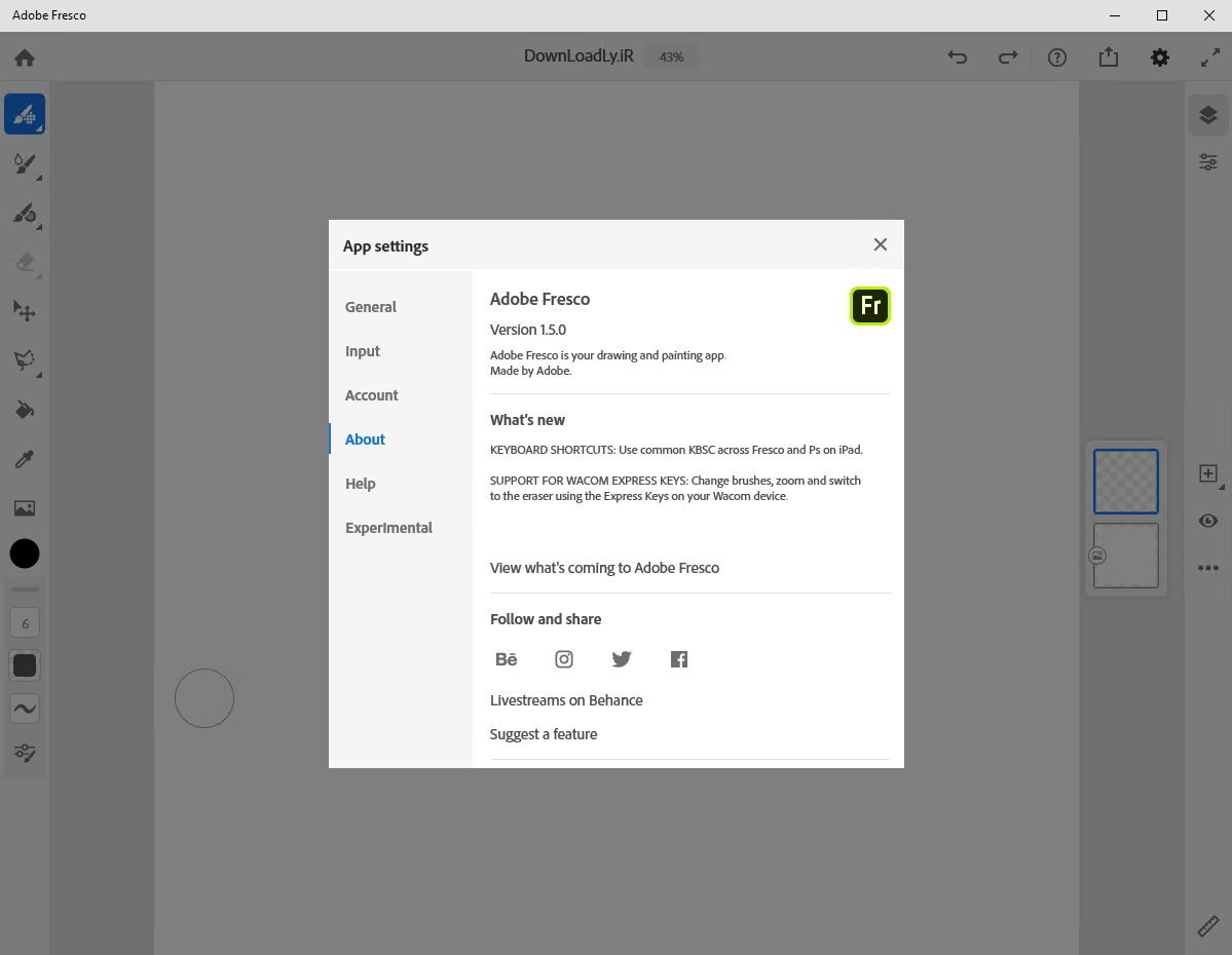 Adobe Fresco 2025 5.7.0.1447 x64 在线绘图软件多语言激活版