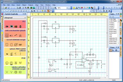 ProfiCAD 13.1.5 免费电子电气CAD作图工具多语言版