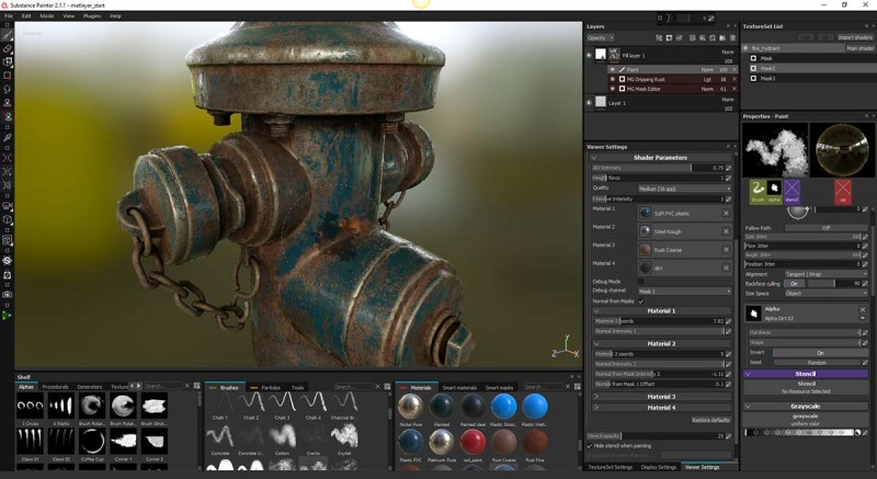 Adobe Substance 3D Painter 11.0.3.4609 x64 三维模型设计