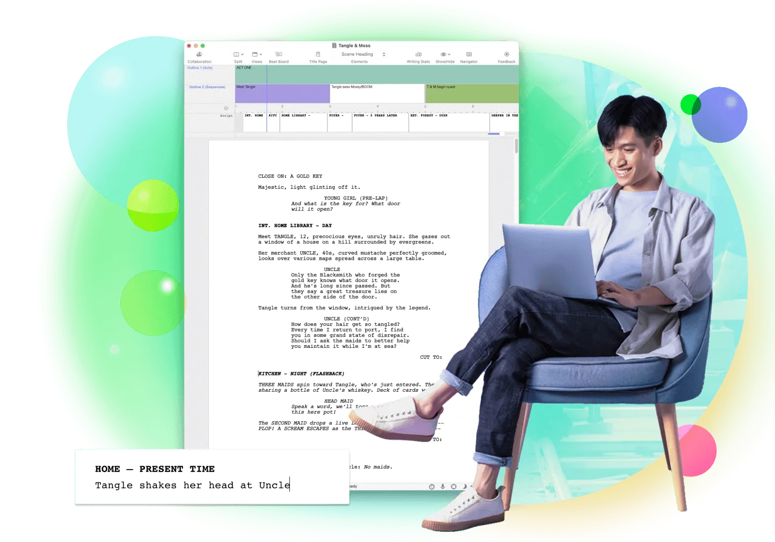 ​​Final Draft 13 for mac  剧本写作软件
