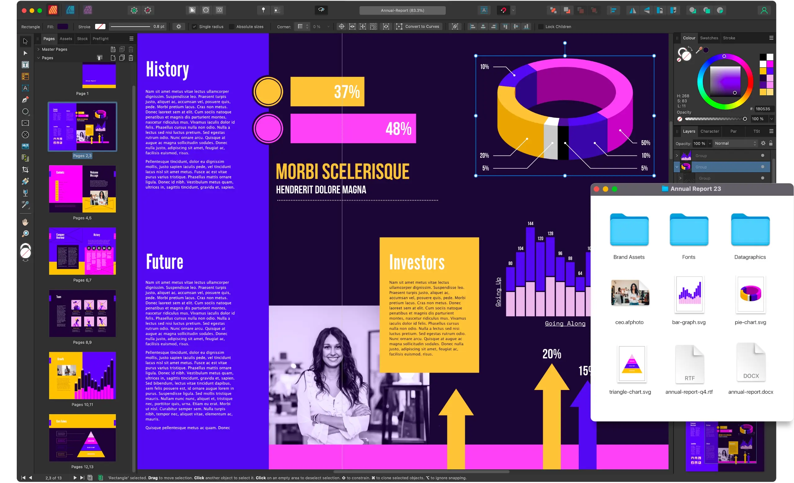 Affinity Publisher 页面布局和设计软件