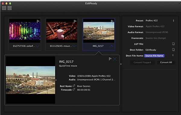 EditReady For Mac v25.3 专业的视频转换器号称史上最快