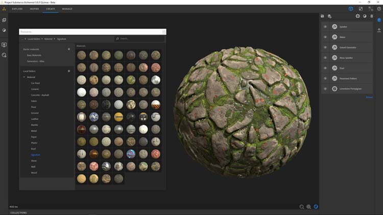 Adobe Substance 3D Sampler v5.1.0 x64 真实材质贴图制作软件