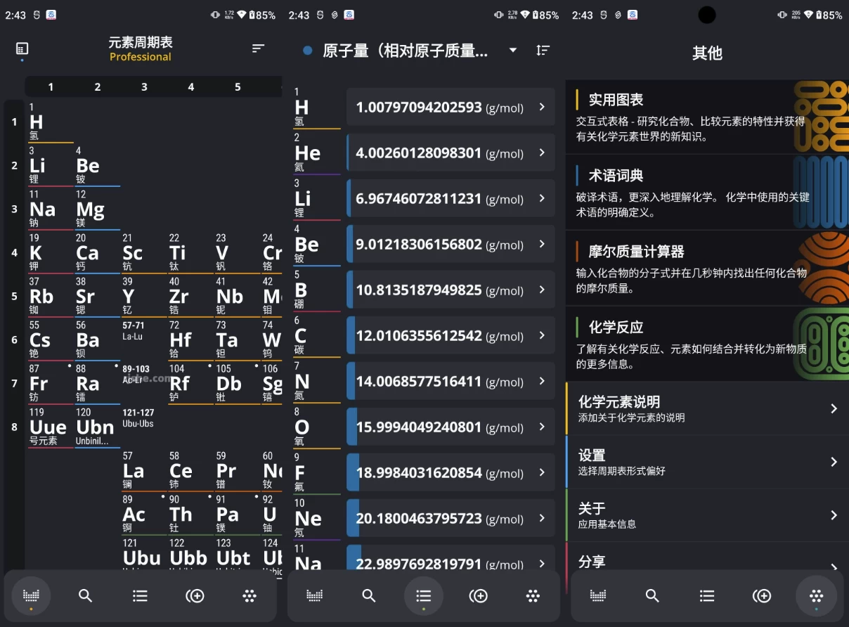 元素周期表专业版