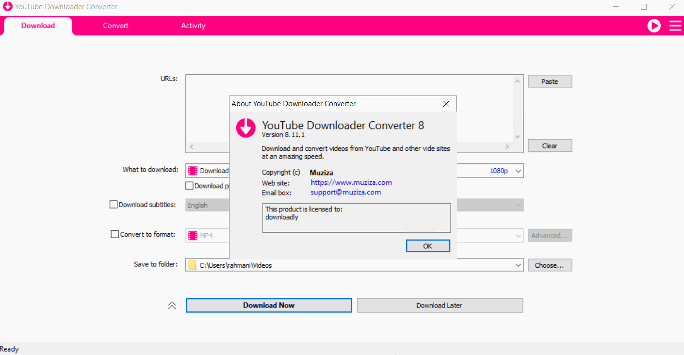 Muziza YouTube Downloader Converter 8.11.2 YouTube下载器转换器
