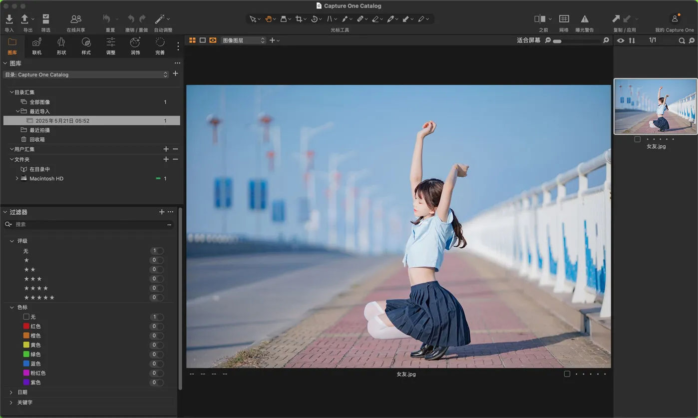 Capture One Enterprise 图像编辑器