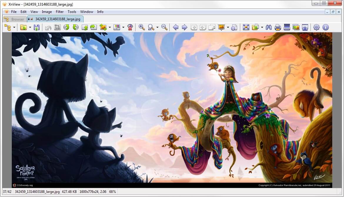 XnView 2.52.1 Complete / XnViewMP 1.9.3.0 Win/macOS 看图软件下载