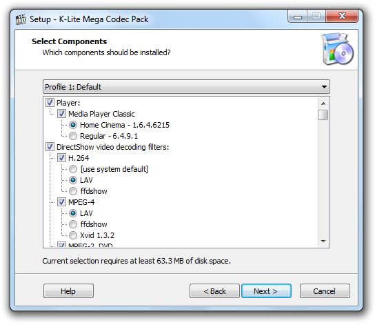 K-Lite Mega Codec Pack 19.1.5 万能解码器 全方位视频解码解决方案