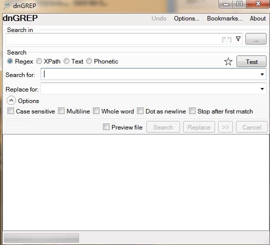 dnGrep 文件搜索