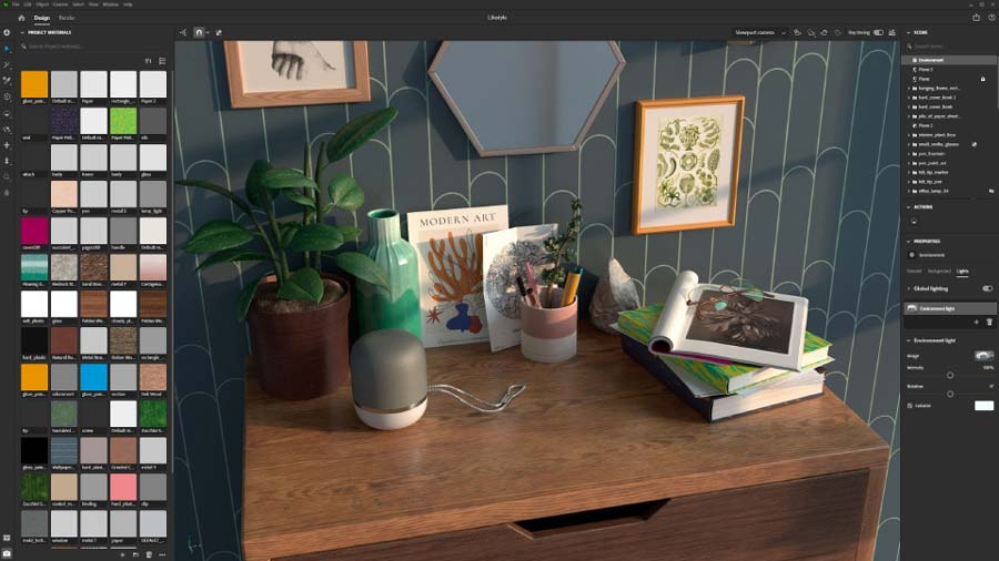 Adobe Substance 3D Stager 3.1.4 x64 三维场景搭建软件