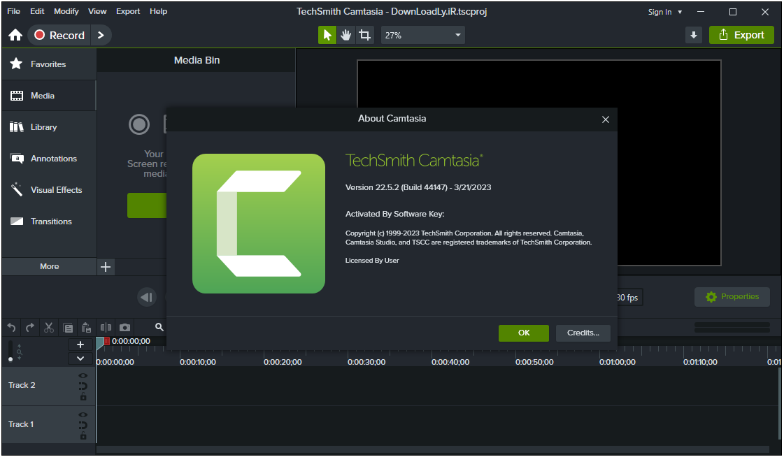 TechSmith Camtasia 屏幕录像视频编辑