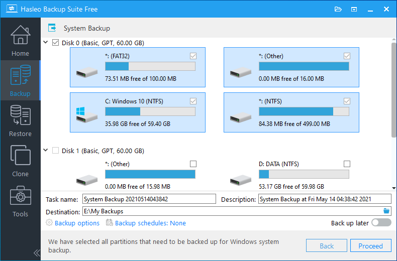 Hasleo Backup Suite 数据备份与恢复软件