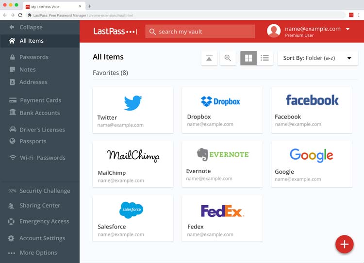 LastPass Password Manager 密码管理器