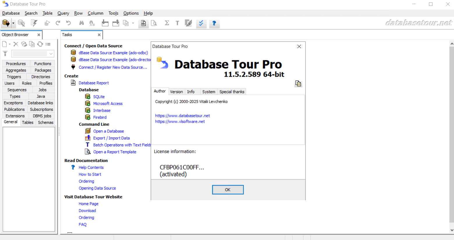 Database Tour Pro 11.5.2.589 数据库管理工具多语言版