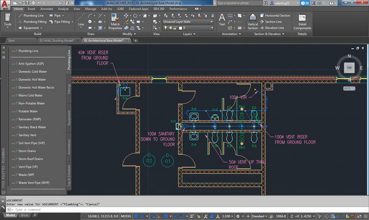 Autodesk AutoCAD MEP 2026.0.1 x64 机械电气及管道专业制图软件