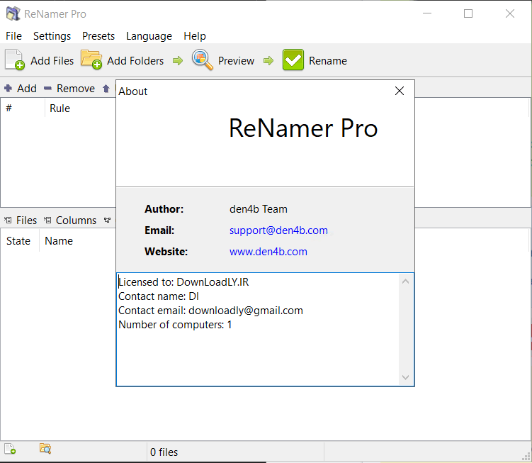 ReNamer Pro 7.8.0 Multilingual 文件重命名工具