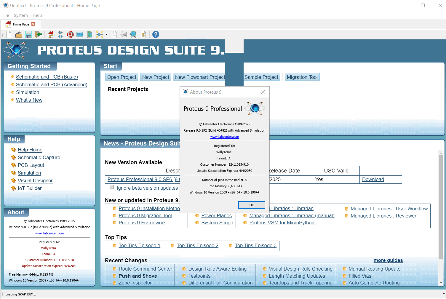 Proteus Professional 9.0 SP2 单片机模拟仿真软件 EDA工具软件