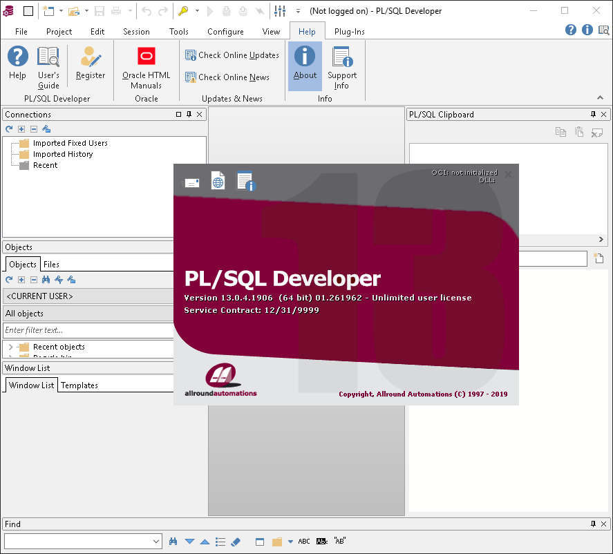 Allround Automations PL/SQL Developer 16.0.7.2172 集成开发环境