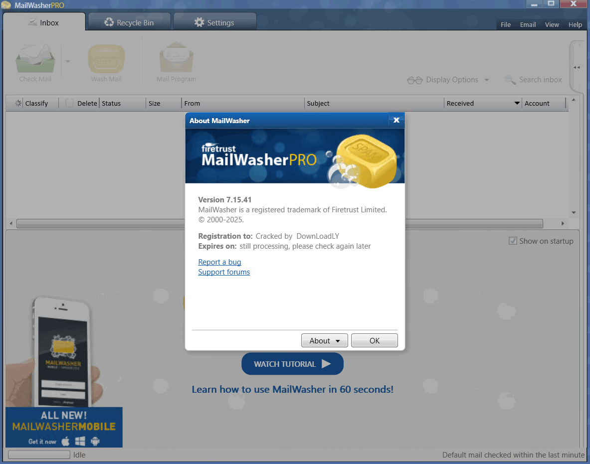 Firetrust MailWasher Pro 7.15.42 电子邮件过滤软件