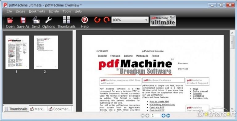 Broadgun pdfMachine Ultimate 20.48 PDF打印软件