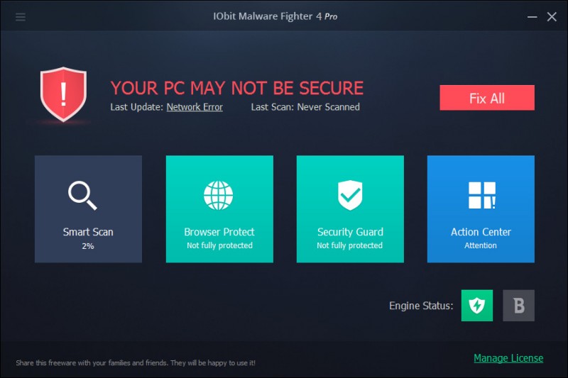 IObit Malware Fighter Pro 12.5.0.1545 病毒间谍软件清除工具