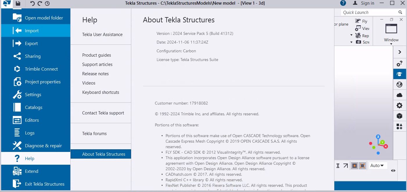 Tekla Structures 2025 SP4 + Environments 钢结构详图设计软件