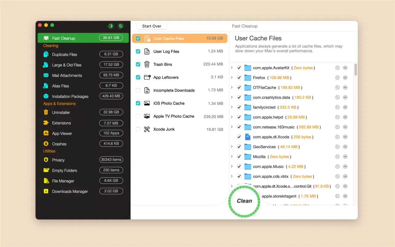 OS Cleaner Pro 系统优化清理工具