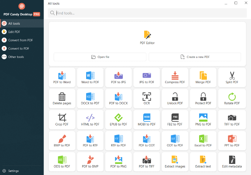 Icecream PDF Candy Desktop Pro 3.15 冰淇淋PDF转换编辑工具