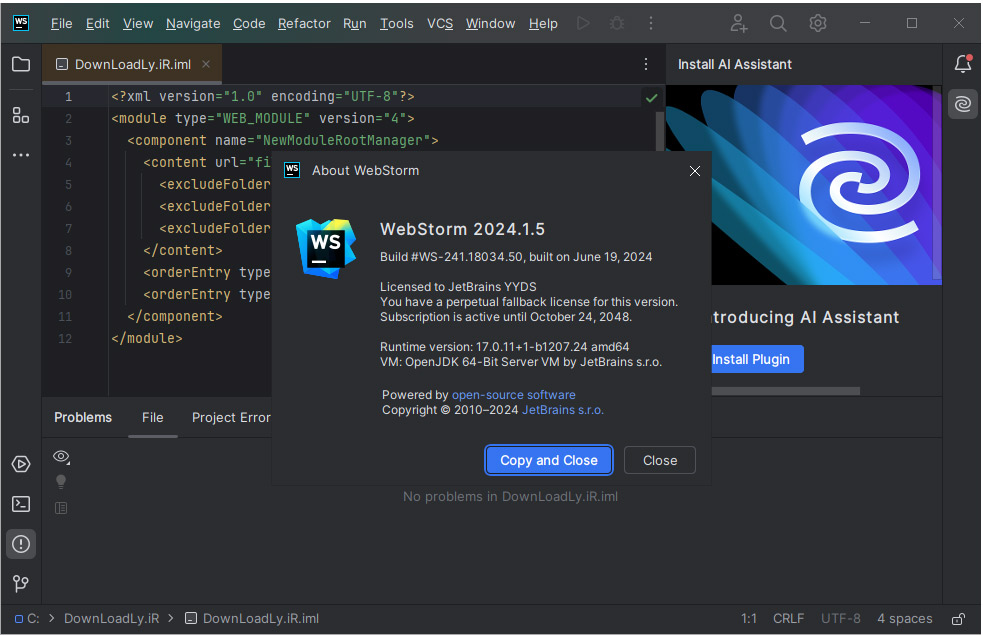JetBrains WebStorm 集成智能软件编程环境