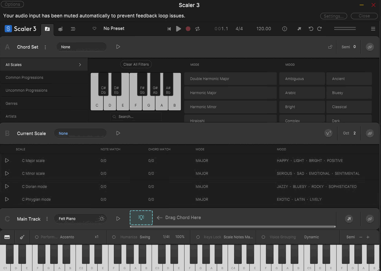 Scaler Music Scaler 3 v3.1.2 创新音乐理论插件 和弦乐理辅助插件