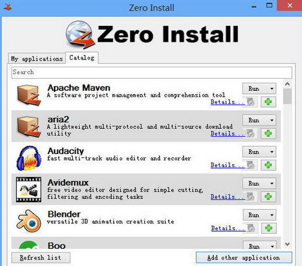 Zero Install 2.28 去中心化的跨平台软件安装系统