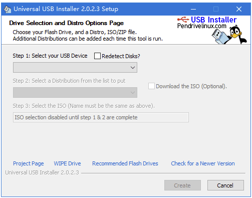 Universal USB Installer USB启动盘创建工具 v2.0.2.8